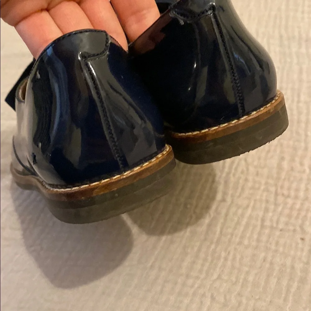 Jacadi Paris Classic Navy Oxford Shoes. Size 35